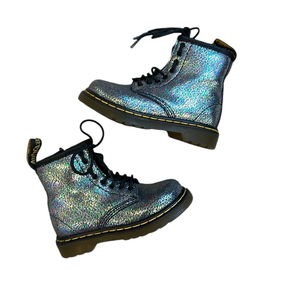 Doc Martens pascal iridescent boots-  toddler